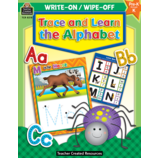 Write-On/Wipe-Off Book: Trace and Learn the Alphabet