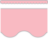 Pastel Pink Scalloped Border Trim