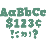 Eucalyptus Green 4" Bold Block Letters Combo Pack