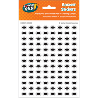 Power Pen Learning Cards Answer Stickers