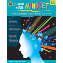 TCR8310 Change Your Mindset: Growth Mindset Activities for the Classroom (Gr. 3-4)