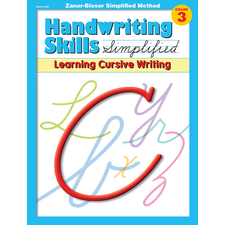 Handwriting Skills Simplified: Learning Cursive Writing Gr. 3