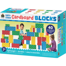 Easy-Stack Cardboard Blocks (40-Piece Set)