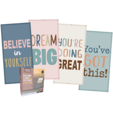 Be Positive Calming Covers Ceiling Light Filters