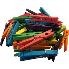 STEM Basics: Multicolor Clothespins - 50 Count