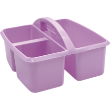 Lavender Plastic Storage Caddy