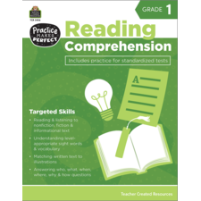 Practice Makes Perfect: Reading Comprehension Grade 1