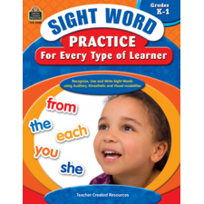 Sight Word Practice for Every Type of Learner Grade K-1