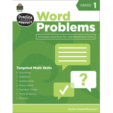 Practice Makes Perfect: Word Problems Grade 1