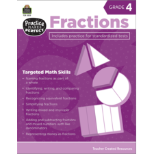 Practice Makes Perfect: Fractions Grade 4