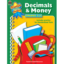 Practice Makes Perfect: Decimals & Money Grades 3-4