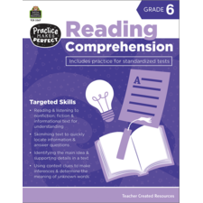 Practice Makes Perfect: Reading Comprehension Grade 6