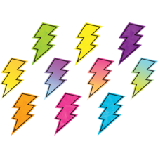 Brights 4Ever Lightning Bolts Accents