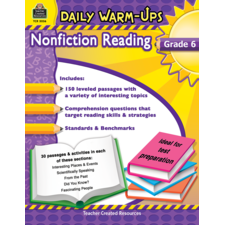 Daily Warm-Ups: Nonfiction Reading Grade 6
