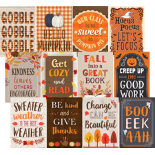 Fall Small Poster Pack - TCR6112 | Teacher Created Resources | Poster