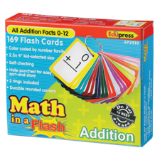Math in a Flash Cards: Addition