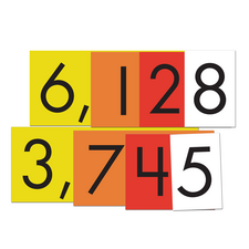 Sensational Math Place Value Cards: 4-Value Whole Numbers