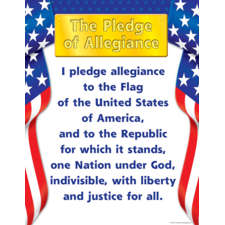Pledge of Allegiance Chart