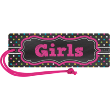 Chalkboard Brights Magnetic Girls Pass