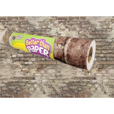 Brick and Plaster Better Than Paper Bulletin Board Roll