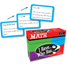 I Have, Who Has Math Game Grade 2-3
