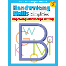 Handwriting Skills Simplified: Improving Manuscript Writing Gr. 2