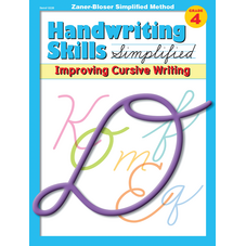 Handwriting Skills Simplified: Improving Cursive Writing Gr. 4