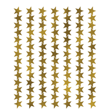 Gold Stars Foil Stickers