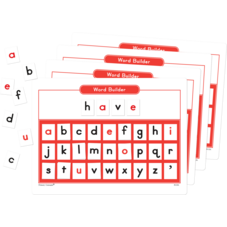 Magnetic Word Builder (set of 4)