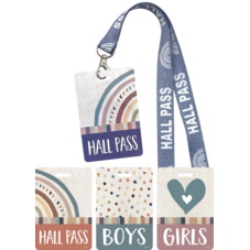 Everyone is Welcome Hall Pass Lanyards