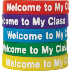 Welcome to My Class Wristbands 10-Pack