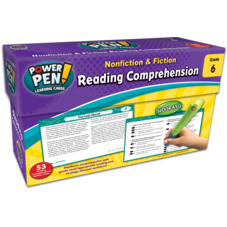 Power Pen Learning Cards: Reading Comprehension Grade 6