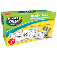 Power Pen Learning Cards: Number Bonds - Multiplication & Division