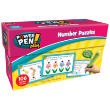 Power Pen Play: Number Puzzles Gr. 1–2