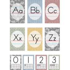 Classroom Cottage Alphabet Bulletin Board