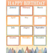 Moving Mountains Happy Birthday Chart