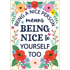 Being a Nice Person Positive Poster