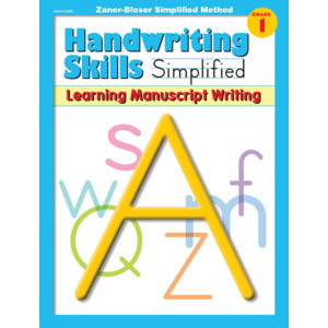 TCR0225 Handwriting Skills Simplified: Learning Manuscript Writing Gr. 1 Image