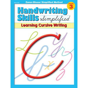 TCR0227 Handwriting Skills Simplified: Learning Cursive Writing Gr. 3 Image