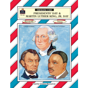TCR0262 Presidents' Day & Martin Luther King Jr Day Thematic Unit Image