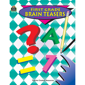 TCR0486 First Grade Brain Teasers Image