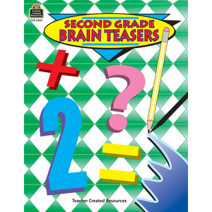 TCR0487 Second Grade Brain Teasers Image