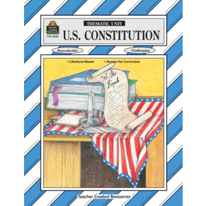 TCR0582 U.S. Constitution Thematic Unit Image