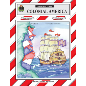 TCR0597 Colonial America Thematic Unit Image
