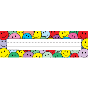 TCR1108 Smiley Faces Name Plates (flat) Image