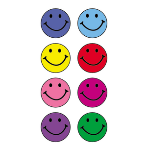 TCR1236 Happy Faces Mini Stickers Image