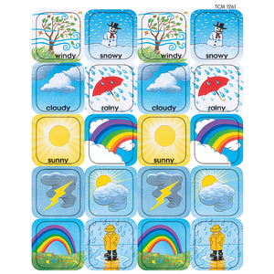 TCR1261 Weather Stickers Image
