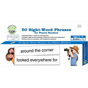 TCR133028 50 Sight-Word Phrases for Fluent Readers Image