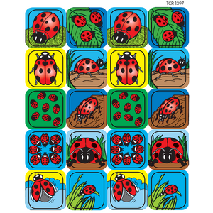 TCR1397 Ladybugs Stickers Image