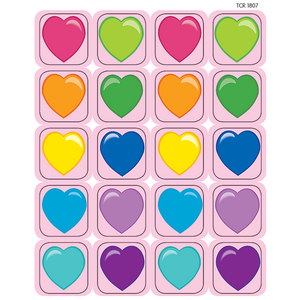 TCR1807 Hearts Stickers Image